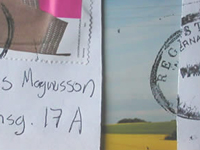 45 letters to Magnussons before the spring